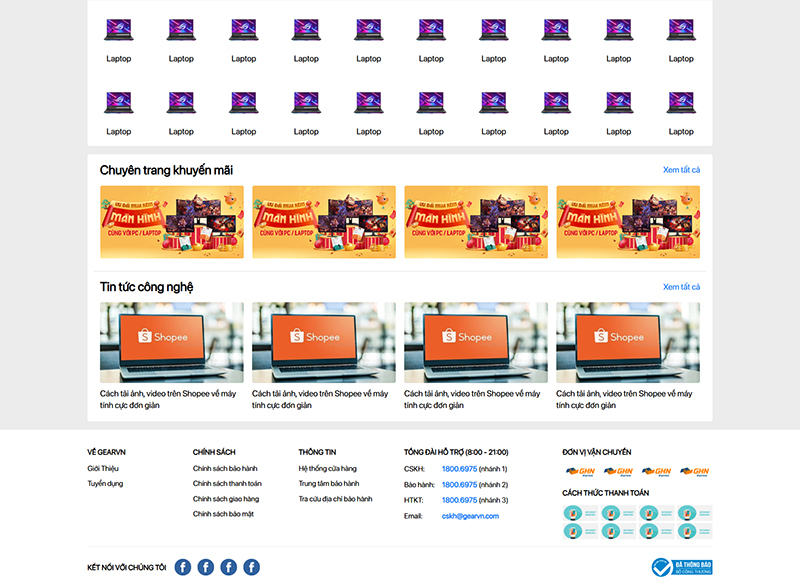 Gearvn HomePage