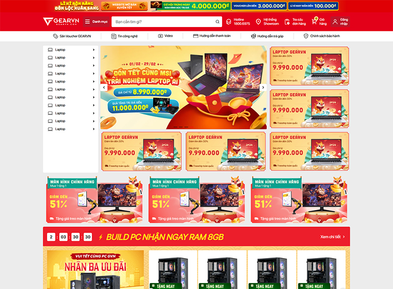 Gearvn HomePage