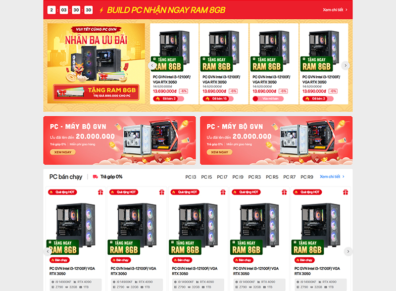 Gearvn HomePage